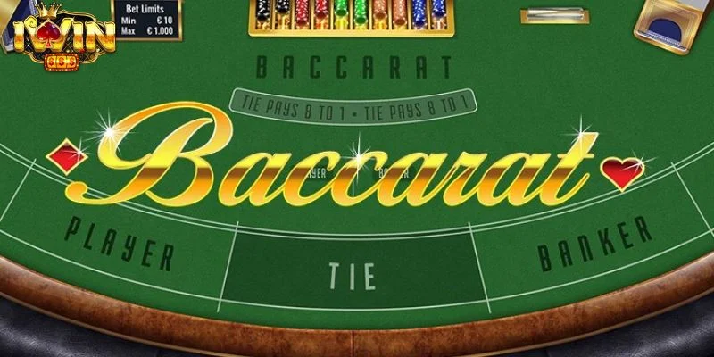 Bí Kíp Chơi Baccarat Dễ Thắng Tân Thủ IWIN Không Nên Bỏ Lỡ 1 Luật cược Baccarat không khó như nhiều người lầm tưởng.